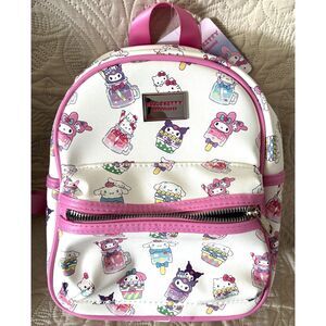 Claire's Hello Kitty Friends Mini Backpack Travel Bag 10x8 Pink Kawaii NWT